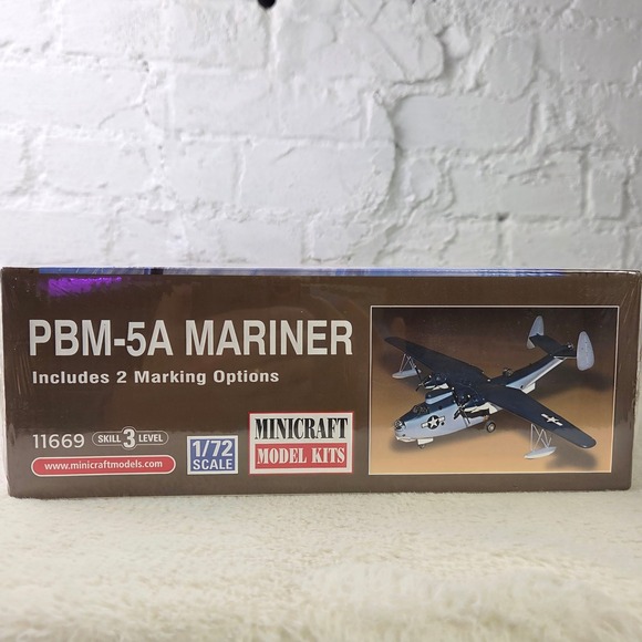 Minicraft 1:72 Scale PBM 5A Mariner Plastic Model Kit Skill Level‎ 3 New Tooling - Picture 7 of 10